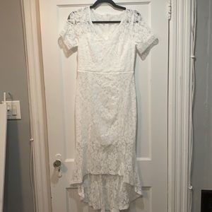 Gorgeous lace midi dress! New! Never worn.